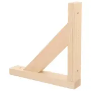 Wall Mount Shelf Bracket Wooden Shelf Support Bracket Triangle Floating Shelf