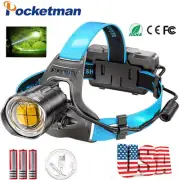 200000LM P100 Long Range Led Headlamp Headlight Head Torch for Camping Cycling