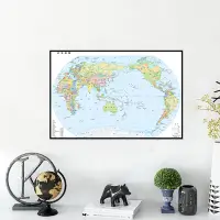 在飛比找蝦皮購物優惠-{Map}中文版世界地圖教育地圖教室裝飾品教師用品裝飾