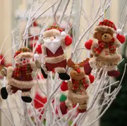 Fabric Christmas Tree Hanging Ornament