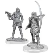 WZK90615 Wizkids/NECA WizKids Deep Cuts Unpainted Miniatures: W20 Human Rogue