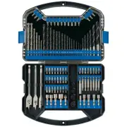 Draper Universal Drill Bit and Accessory Kit 101 Piece Wood Metal Masonry 80991
