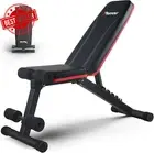 Adjustable Weight Bench Foldable Incline Decline Full Body Workout Home Gym
