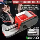 Electric Tobacco Injector Roller Automatic Cigarette Rolling Cigarette tool Red
