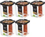 5 Pack Sistema Ultra Tritan Container 920ML Plastic Food Storage