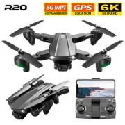 R20 Drone GPS 6K HD Dual-Camera Quadcopter with Optical Flow Positioning