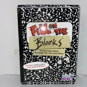 Fill in The Blanks - The Family Party Game Where You Create Your Own Stories NEW