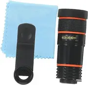 LIFKICH 1 Set Long Phone Camera Lens for Travel Photography Compatible with Smartphones Easy to Carry Durable Material Macro Filters Included