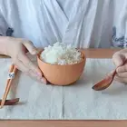Round Rice Soup Salad Dining Bowl Utensils Food Container Tableware Kitchen Acce