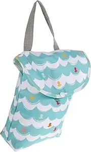 GREENADSCAPE Infant Nappy Storage Pouch Diaper Organizer Pouch Waterproof Bag Breathable Polyester Portable Diaper Holder for Easy Access