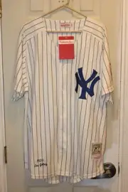 1939 New York Yankees Lou Gehrig (4) stitched button-down Mitchell & Ness jersey