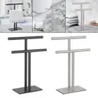 Towel Rack T Shape Countertop Towel Stand for Kitchen Bedrooms Laundry Rooms