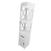 Bathroom Toilet Storage Cabinet Shelf Laundry Stand Holder Organiser Cupboard AU