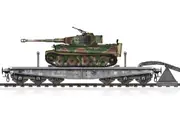 HobbyBoss 1/72 Schwere Plattformwagen Type SSyms 80&Pz.Kpfw.VI Ausf.E Sd.Kfz.181 Tiger I(Mid)[82934]