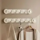 Wall Mounted Sundries Storage Rack Traceless Clothing Hook Kitchen