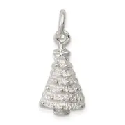Sterling Silver Christmas Tree Charm