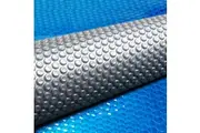 Pool Cover | 500 Micron | 10x4m | Swimming Pool Solar Blanket | Blue Silver