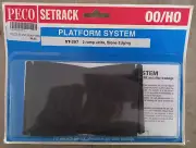 PECO ST-297 HO/OO 2 PLATFORM RAMPS STONE EDGING