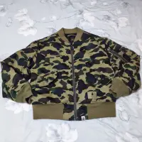 在飛比找蝦皮購物優惠-A BATHING APE BAPE MA-1鯊魚外套