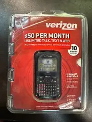 Pantech Caper - Black (Verizon) Cellular Phone