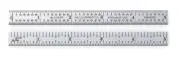 Versatile Satin Chrome Flexible Steel Rule - Quick Reading 6" Measuring Ruler