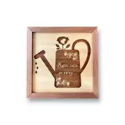 Rain, Rain, Go Away | Decorative Spring Sign - Small