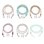 Eyeglasses Cord Holder Beaded Glasses Chain Cord For Women