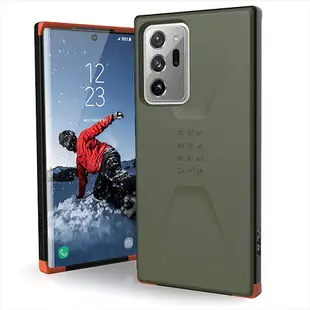 【美國代購】 UAG 三星 Galaxy Note20 Ultra 5G 手機殼 [6.9 寸] 時尚超薄減震保護套 橄欖色