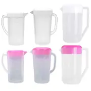 Plastic Measuring Cup Water Pitcher Jug Graduated Pour_Spout Container with Lid