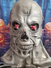 Vintage 1991 Terminator 2 Phase 4 T2 Distortions Unlimited Mask I'll Be Back Wow