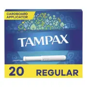 Tampax Regular Flushable, 20 Count