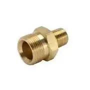 ADAPTOR 3/8" X M22 MALE 5000 PSI BRASS ENZ-PW-M22M-3/8M