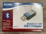 D-Link USB Bluetooth 2.0 + EDR Adapter DBT-122 New In Box Sealed