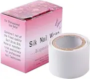 Silk Nail Wrap - Nail Silk | Nail Wraps | Nail Repair Kit | Nail Reinforce Repair Bandage Tape | Nail artt Tool | Adhesive Anti Damage Nail Wrap for UV Gel Acrylic Nail artt Extension | Nail Strips