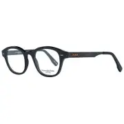 Ermenegildo Zegna ZC 5017 Men Black Optical Frame Full Rim Casual Eyeglasses