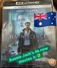 Reminiscence 4K UHD + Bluray Xmen Avengers Showman Back To Future Inception Tar