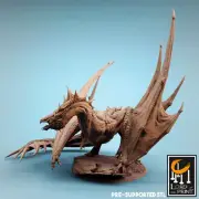 Vouivre Matriarch Elder Dragon Miniature D&D DnD Pathfinder RPG