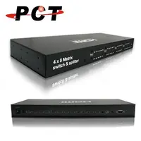 在飛比找蝦皮商城優惠-【PCT】HDMI 1.4版 4進8出矩陣式切換器 (MHS