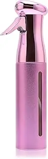 Fine Mist Spray Bottle, Fine Mist Continuous Spray Bottle,Empty Water Spray Bottles for Hair hairstyling,Plants,Cleaning Solutions Dispensing (Silver)