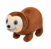 8'' Adorable Brown Sloth Plush Bubble Pet Jungle Stuff Animal Toy