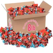 Chocolate Candy Variety Pack, 8lb Pack of Bulk Chocolate Candy Individually W...