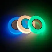 1 Roll Fluorescent Self-Adhesive Glow-In-The-Dark Tape Light Strip Fire Channel
