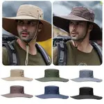 SUN HAT WIDE BRIM UV PROTECTION FOLDABLE BUCKET HAT FOR FISH