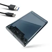 在飛比找松果購物優惠-2.5吋HDD硬碟外接盒－免工具安裝 Type-C USB3