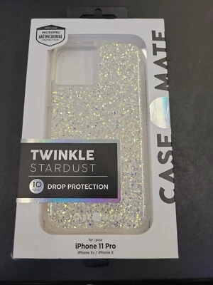 Case-Mate Twinkle Case for Apple iPhone 11 Pro/X/Xs - Stardust