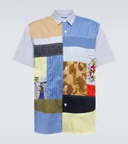 [Junya Watanabe] Junya Watanabe x Roy Lichtenstein cotton shirt UK 15 multicoloured