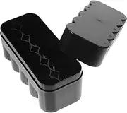 SEWACC Film Box Storage Boxes for Film Rolls Camera Reel Canisters Holder Plastic Storage Containers Black Hard Case