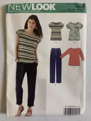 New Look #6094 Misses Shirt Pants Sewing Pattern Size (8-18) Uncut New