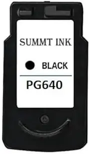 Summit Ink PG640 Compatible with Canon PG-640 & PG-640XL for Canon PIXMA MG2160, MG2260, MG3160, MG3260, MG4160, MG4260 MX376, MX436, MX516, MX396, MX456, MX526, MG3560, MX536, MX476, MG3660, TS5160