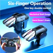 2PCS Mobile Phone Game Controller Gamepad Joystick Fire Trigger Button For PUBG